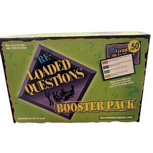 RE-LOADED QUESTIONS Booster Pack Companion Set for The Game Used. Complete